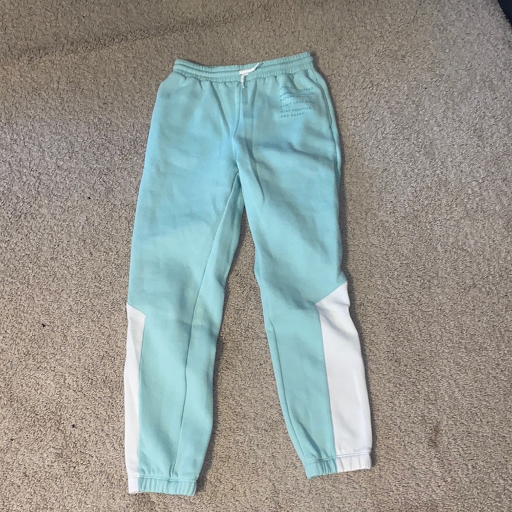Girls H&M cuffed sweatpants